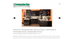 Desktop Screenshot of chesapeakebaycabinetco.com